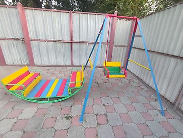 Другие игровые комплексы: Лодачка -качалка Каркас из металла. Вместимость до 6 детей at lalafo.kg — 2 Другие игровые комплексы: Лодачка -качалка Каркас из металла. Вместимость до 6 детей — 2