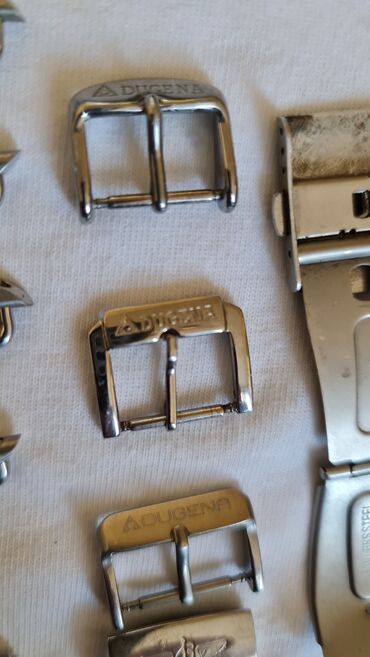 Dodaci za satove: Narukvica za sat, Materijal: Guma, bоја - Crna — 14