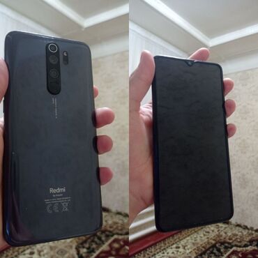 поко м5 с: Redmi, Redmi Note 8 Pro, Колдонулган, 128 ГБ, түсү - Кара, 2 SIM