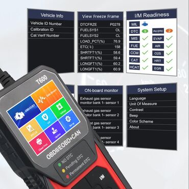 Alati za automobile: Novo -T600 OBD2 / EOBD + CAN Auto DIjagnostika Podrzani Protokoli — 11