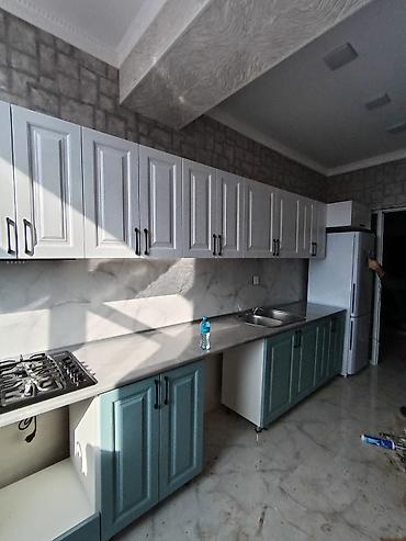 Sifarişlə mətbəx mebeli: Sifarişlə mətbəx dəsti, Özü çəkən petlələr, MDF, Kredit var, Pulsuz çatdırılma — 6