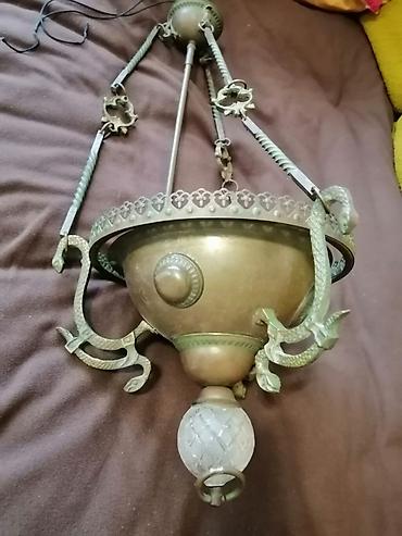 İşıqlandırma: Çılçıraq, 1 lampa, Metal — 10