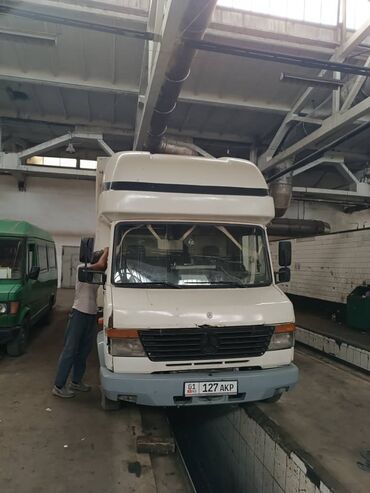 Портер, грузовые перевозки: Mercedes-Benz Vario: 1997 г., 2.9 л, Механика, Дизель, Бус