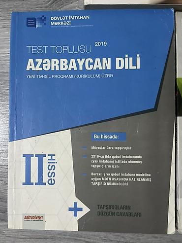 Testlər: 3u birlikde 15 azn!! Məhsul: Azərbaycan dili üzrə abituriyentlər üçün — 3