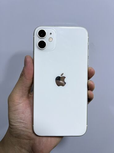 айфон сегиз: IPhone 11, Колдонулган, 64 ГБ, Ак