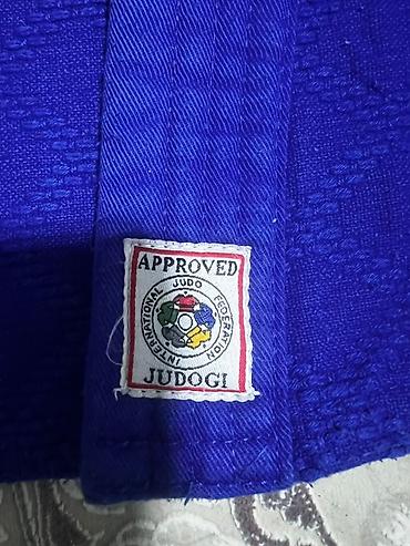 judo: Дзюдоги adidas Champion II, синий цвет, размер 190. - Модель: adidas — 3