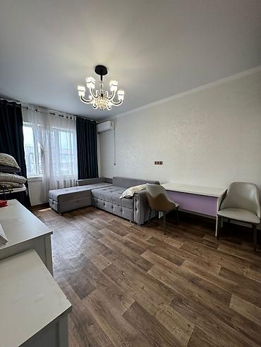 окончательно: 1 комната, 33 м², Аламедин-1 мкр 105 серия, 9 этаж, Свежий ремонт — 1