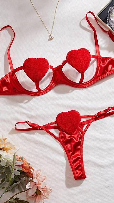 Комплекты: Комплект, Пеньюар, Стринги, С кружевом — 5