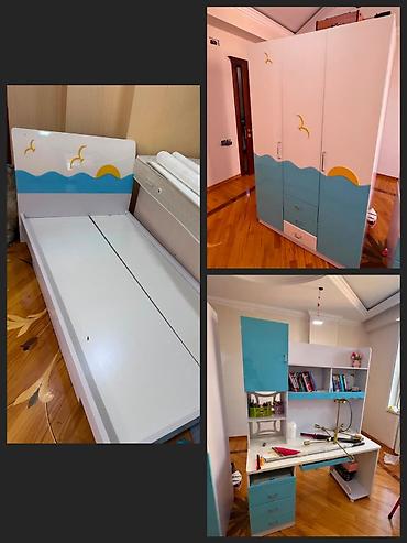 Digər mebel: ❤️Genc otaq mebeli ✅Satilir 200 azn ✅Matras var✔️✔️ ✅Unvan:9 mkr — 1