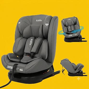 usaq oturacaqlari: №: 16323 Məhsulun adı: Kidilo isofix boz model 225 Brend: Hello Kids — 1