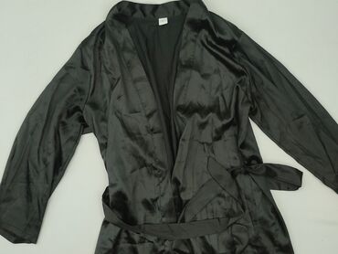 czarne sandały na koturnie born2be: Robe for men, size M (EU 38)