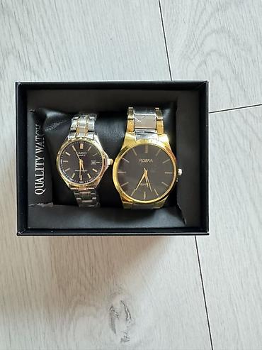парные часы: Наручные часы в подарочном наборе Quality Watch. В комплекте: - — 7