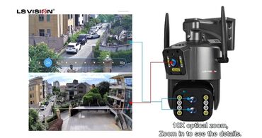 Video kamere: Cena 6500 din WiFi Spoljna Rotirajuća Kamera sa 2 sočiva (nezavisno — 2