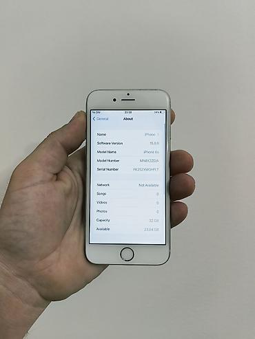 eskimo klima: Iphone 6s beli sa 32 gb memorije, sim free icloud free. Ok očuvan, i — 6