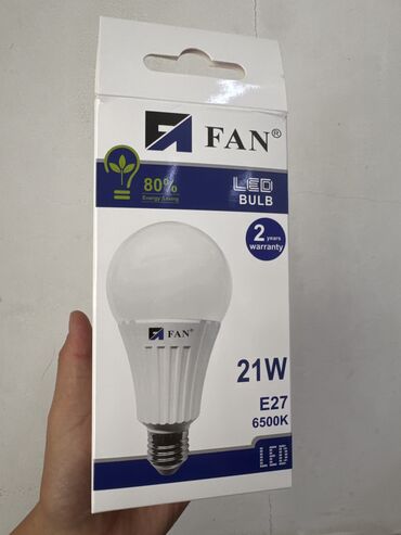Электротоварлар: Лампочка FAN LED 21w (e27)