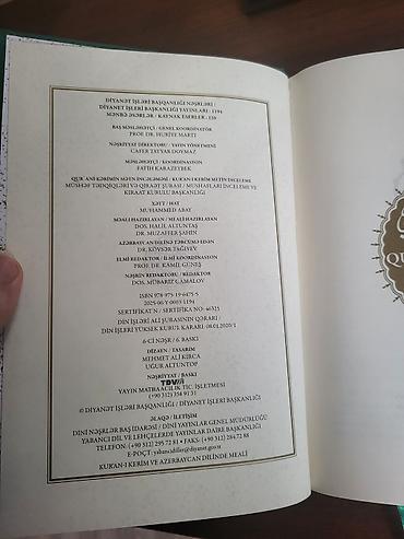 quran ərəbcə: Qurani Kerim kitabi hem Azerbaycanca hem Ərəb dilində . Yenidir — 2