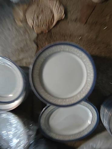 Boşqablar: Boşqablar, rəng - Mavi, Farfor — 28