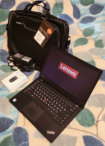 сумки для ноутбуков lenovo: Ноутбук, Lenovo, 14 ", Б/у, Для работы, учебы, память SSD