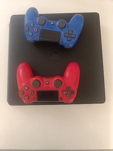Техника жана электроника: Игровой комплект PlayStation 4 Slim 1 TB + 3 геймпада + Игры Продам — 1