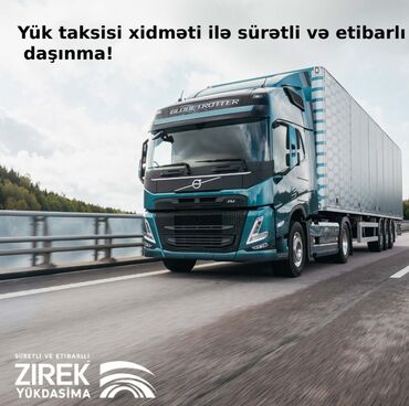 Yük daşımaları: Zirek Yük daşima xidməti, Həftənin 7 günü 24 saat bütün ölkə — 5