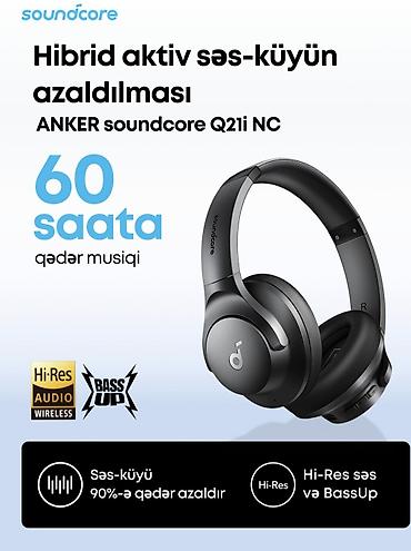 Anker Soundcore Q21i NC • Az istifadə olunduğuna görə satılır •