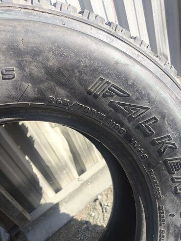 Шины: Шины 265 / 70 / R 15, Всесезонная, Б/у, 1 шт, Внедорожные (АТ/МТ), Китай, Falken — 3