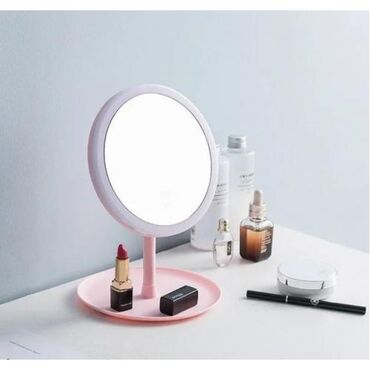 Зеркала: Настольное косметическое зеркало с подсветкой LED для макияжа — 4