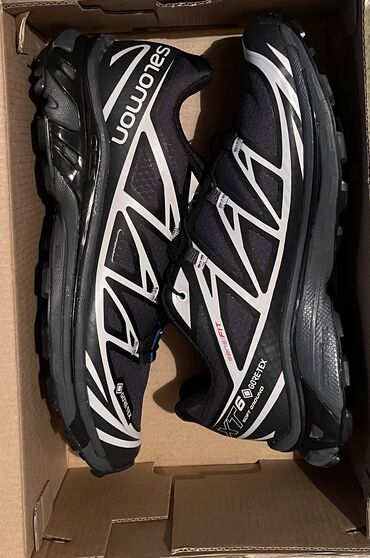 черные мужские ботинки: Salamon 42 размер new