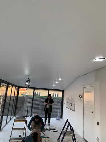 Натяжной потолок: Натяжной потолок Глянцевое, Матовое, 3D потолки Гарантия, Бесплатная консультация, Бесплатный замер — 5