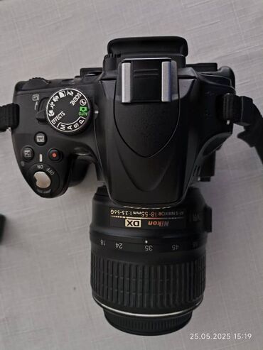 Nikon D5100 DSLR fotoaparat (28-55mm lens, batareya, 16GB yaddaş kartı