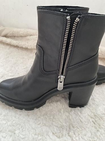обувь тимберленд: Женские ботинки Timberland на устойчивом каблуке - Модель — 4