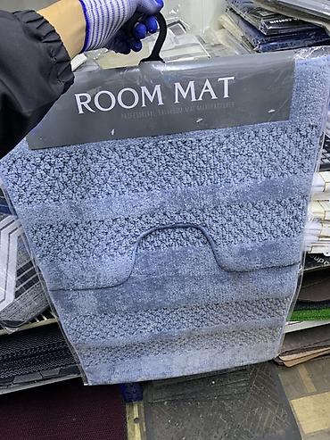 Коврики для туалета и ванны: Набор ковриков для ванной комнаты ROOM MAT. - Цвет: серый. - — 1