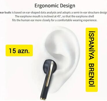 Qulaqcıqlar: Yeni Simsiz (Bluetooth) Qulaqcıqlar, rəng - Ağ — 6