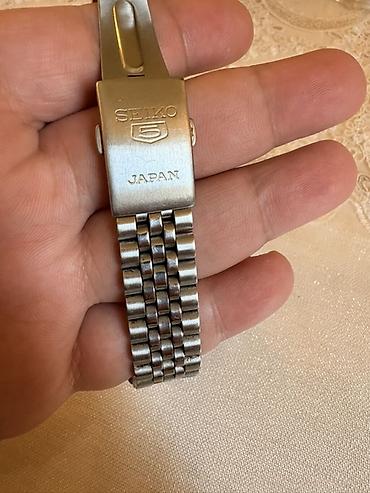 Aksesuarlar: Seiko 5 saatı. Tam original və problemsizdir. Türkiyədən auksiondan — 4