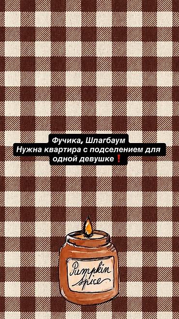 Ищу квартиру с подселением для одной девушки в районе: Фучика