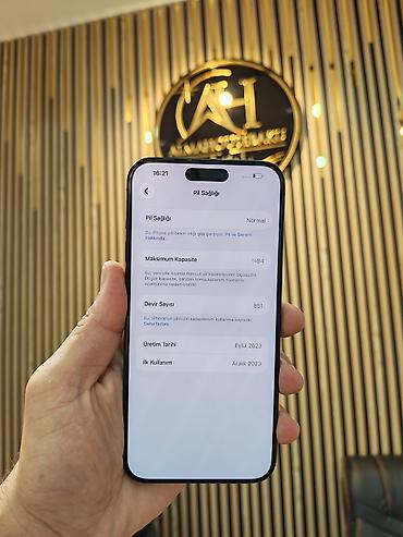 apple 13 pro adapter: IPhone 15 Pro Max, 256 GB, Black Titanium, Face ID, Sənədlərlə, Zəmanət — 2