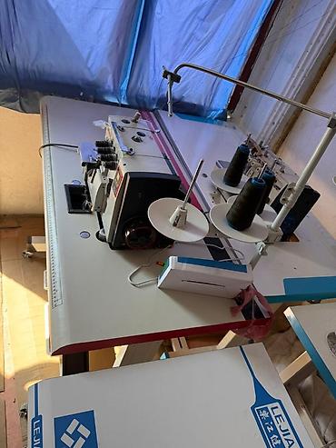 Общий за 75000 сом Промышленные швейные рабочие места LEJIA + оверлок