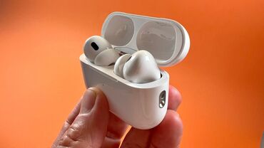 аирподсы 2: Вакуумные, Apple, Новый, Беспроводные (Bluetooth), Классические