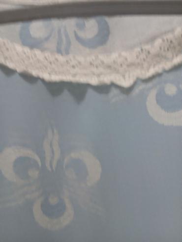 nacrtane devojke: Plava ženska haljina sa čipkom i dezenom ljiljana - Boja: pastelno — 3