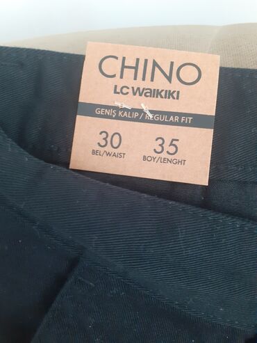 brugi jakne velicine: Trousers, M (EU 50), Lc Waikiki, Classic, color - Black