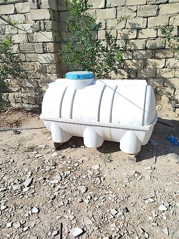Baklar və çənlər: ANTALYA markalı su çəni - Tutum: 1000 litr (korpus üzərində 1000L — 3