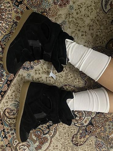 mara: Кроссовки, 38, Isabel Marant, Новый, цвет - Черный, Самовывоз — 3