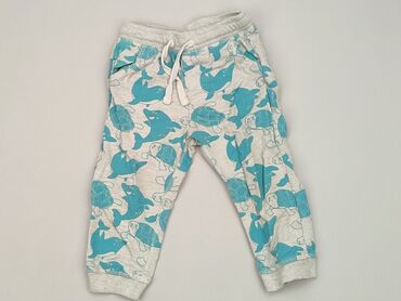 spodnie dla szczupłego chłopca: Spodnie dresowe, So cute, 12-18 m, stan - Dobry