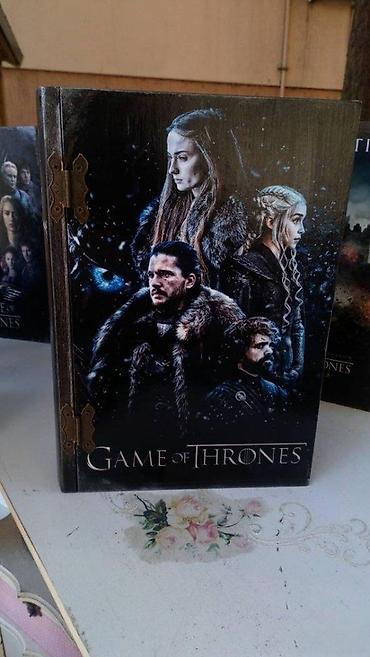dekor kanjiza: GAME OF THRONES DRVENA KUTIJA-KNJIGA ZA NAKIT NOVO AKCIJA | Cene — 6