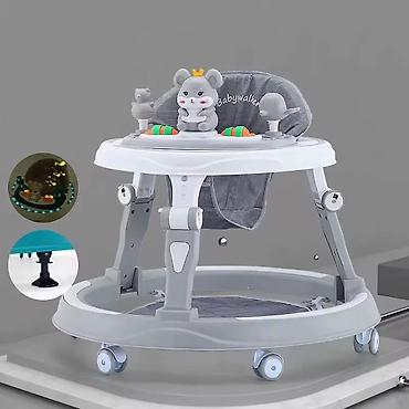 inkişafetdirici xodunkalar: Uşaq gəzdirəcəyi (baby walker) – dairəvi baza və tənzimlənən — 2