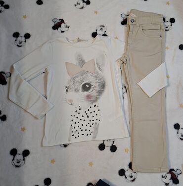 Paketi dečije odeće: Paket: Košulje, Majice, Pantalone, Za devojčice, uzrast: 5-6 godina — 12