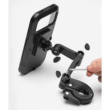 Велоаксессуары: Держатель для телефона на велосипед Rockbros водонепроницаемый — 2