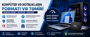 ssd netak: 🖥️ Kompüter və Noutbukların Formatı və Təmiri ✔️ Windows 7 / 8 / 10 / — 1