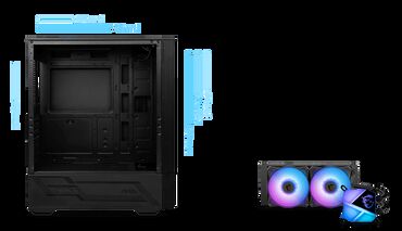 Korpuslar: Msi mag forge 110r gaming case 🔸atx / m-atx / itx 🔸2 ×usb 3.2 gen1 — 12