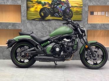 Мотоциклы: Чоппер Kawasaki, 650 куб. см, Бензин, Взрослый, Б/у — 3